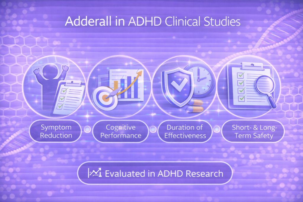 Adderall in ADHD Clinical Studies